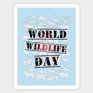 World wildlife day Magnet